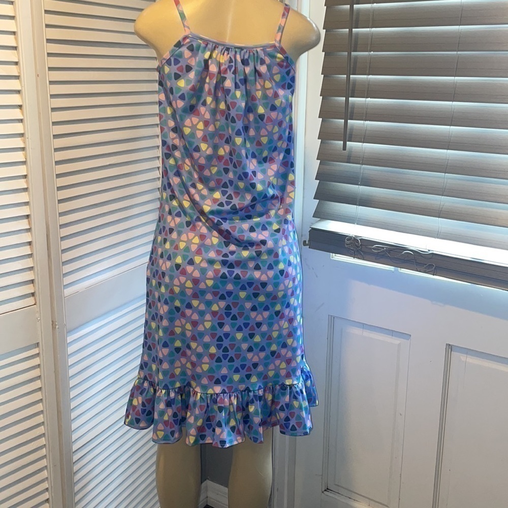 Chelsea Gunn- MALDIVES SPAGHETTI STRAP RUFFLE DRESS - Picture 8 of 10